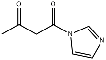 1H-Imidazole,1-(1,3-dioxobutyl)-(9CI) Struktur