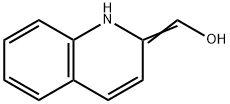 delta2(1H),alpha-Quinolinemethanol (8CI) Struktur