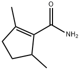 1-Cyclopentene-1-carboxamide,2,5-dimethyl-(9CI) Struktur