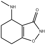 1,2-Benzisoxazol-3(2H)-one,4,5,6,7-tetrahydro-4-(methylamino)-(9CI) Struktur