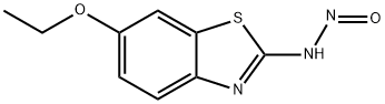 2-Benzothiazolamine,6-ethoxy-N-nitroso-(9CI) Struktur