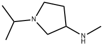 3-Pyrrolidinamine,N-methyl-1-(1-methylethyl)-(9CI) Struktur