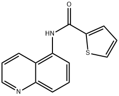 2-Thiophenecarboxamide,N-5-quinolinyl-(9CI) Struktur