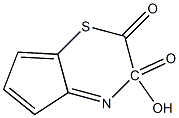 4,7-Benzothiazoledione,6-hydroxy-(9CI) Struktur