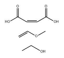 ETHYL ESTER OF PVM/MA COPOLYMER Struktur