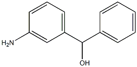 3-Amino-α-phenylbenzyl alcohol Struktur