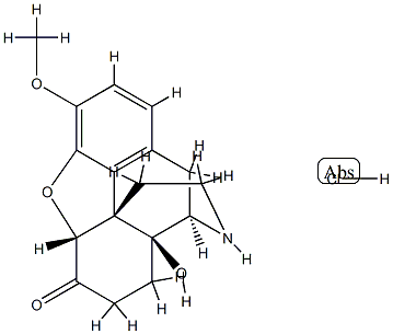 Noroxycodone HCl Struktur