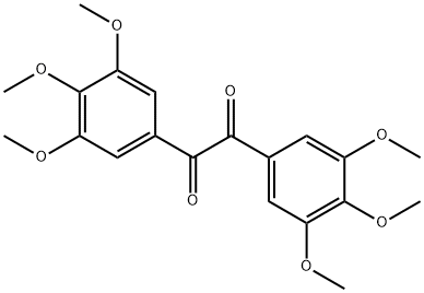 3,3'',4,4''5,5''-Hexamethoxybenzil Struktur