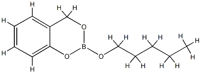 2-(Pentyloxy)-4H-1,3,2-benzodioxaborin Struktur