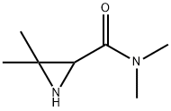 2-Aziridinecarboxamide,N,N,3,3-tetramethyl-(9CI) Struktur