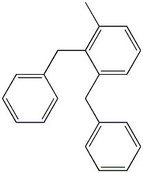 dibenzylbenzene, ar-methyl derivative Struktur