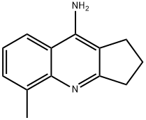 2,3-Dihydro-5-methyl-1H-cyclopenta[b]quinolin-9-amine Struktur