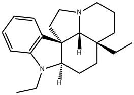 1-Ethylaspidospermidine Struktur