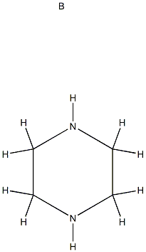 BORANE-PIPERAZINE Struktur