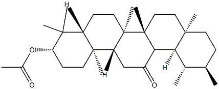 3β-(Acetyloxy)ursan-12-one Struktur