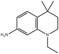 7-Quinolinamine,1-ethyl-1,2,3,4-tetrahydro-4,4-dimethyl-(9CI) Struktur