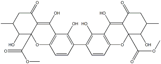 secalonic acid Struktur