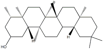 D:A-Friedooleanan-2-ol Struktur