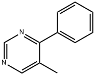 Pyrimidine, 5-methyl-4-phenyl- (6CI,9CI) Struktur