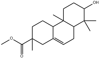 (5ξ,9ξ,10ξ)-3-Hydroxy-13-methylpodocarp-7-ene-13-carboxylic acid methyl ester Struktur