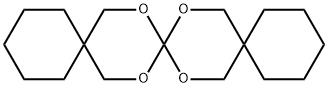 8,10,19,20-Tetraoxatrisprio [5.2.2.5.2.2]henicosane Struktur