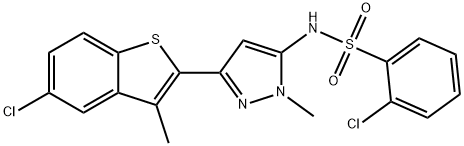 RNA Polymerase III Inhibitor Struktur