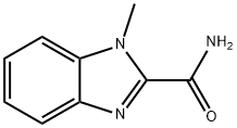 1H-Benzimidazole-2-carboxamide,1-methyl-(9CI) Struktur