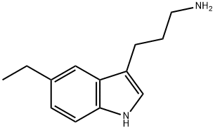 1H-Indole-3-propanamine,5-ethyl-(9CI) Struktur