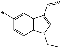 1H-Indole-3-carboxaldehyde,5-bromo-1-ethyl-(9CI) Struktur