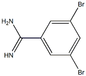 3,5-dibromobenzamidine Struktur