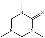 1,3,5-Triazine-2(1H)-thione,tetrahydro-1,3,5-trimethyl-(9CI) Struktur