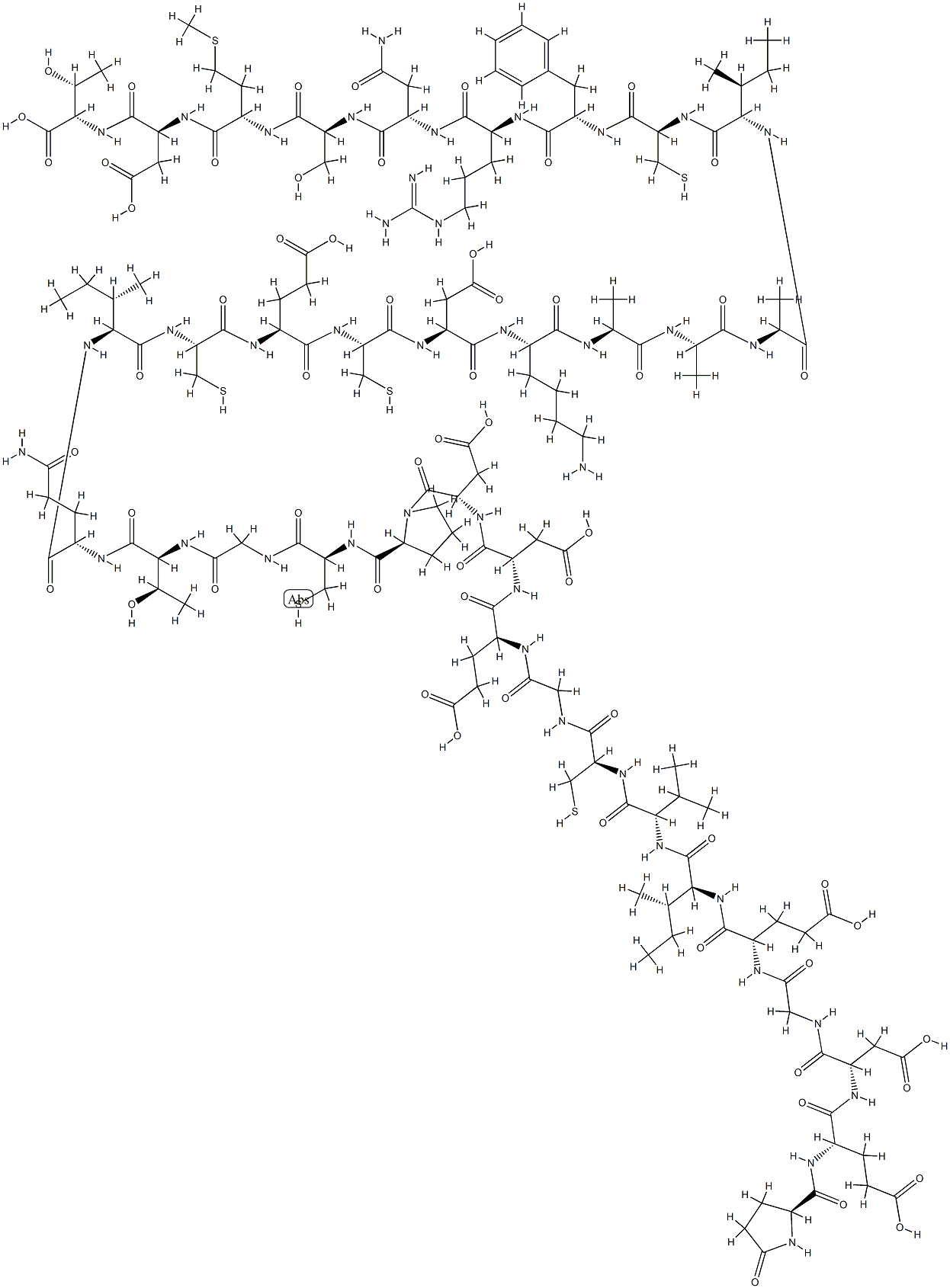 CROTOXIN, A-SUBUNIT Struktur