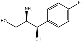 (1R,2R)-2-amino-1-(4-bromophenyl)propane-1,3-diol  Struktur