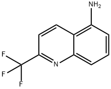 2-(trifluoromethyl)quinolin-5-amine Struktur