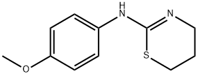 N-(4-methoxyphenyl)-5,6-dihydro-4H-1,3-thiazin-2-amine Struktur