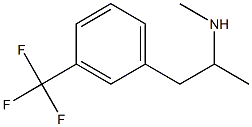 N,α-Dimethyl-3-(trifluoromethyl)benzeneethanamine Struktur