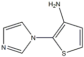 3-Thiophenamine,2-(1H-imidazol-1-yl)-(9CI) Struktur