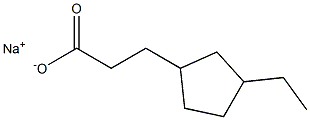 NAPHTHENIC ACID SODIUM SALT Struktur