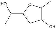 Heptitol, 2,5-anhydro-1,4,7-trideoxy- (9CI) Struktur