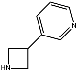 3-(3-Azetidinyl)pyridine Struktur