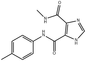 1H-Imidazole-4,5-dicarboxamide,N-methyl-N-(4-methylphenyl)-(9CI) Struktur