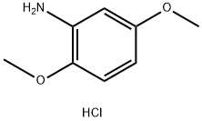 Benzenamine,2,5-dimethoxy-, hydrochloride (1:1) Struktur