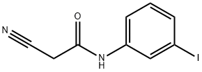 2-cyano-N-(3-iodophenyl)acetamide Struktur