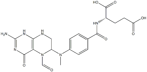 Folinic acid-SF Struktur