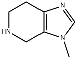 4,5,6,7-tetrahydro-3-methyl-3H-Imidazo[4,5-c]pyridine Struktur