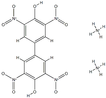 4,4'-Bis(ammonium oxy)-3,3',5,5'-tetranitro-1,1'-biphenyl Struktur