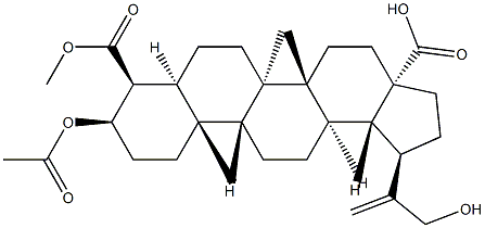 Acantrifoic acid A Struktur