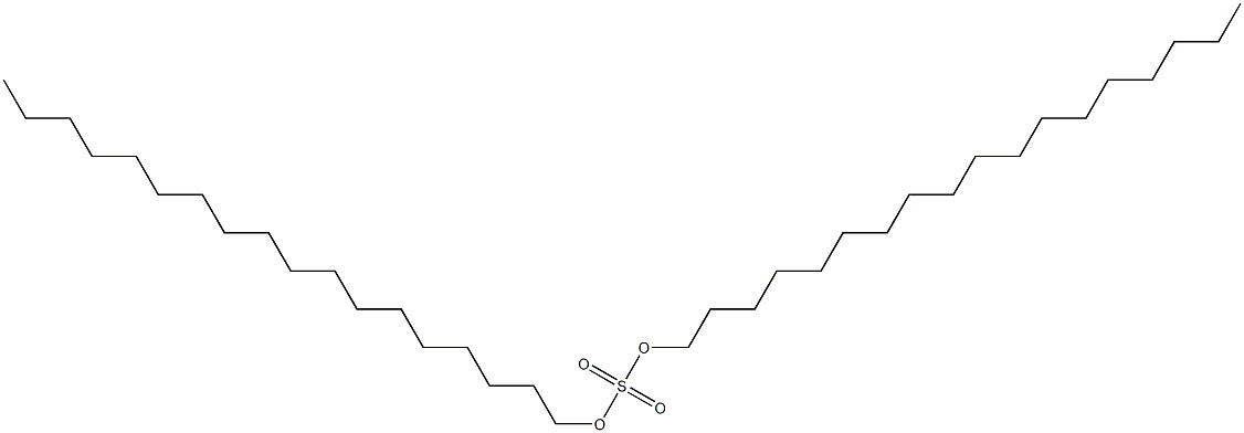 Sulfuric acid dioctadecyl ester Struktur