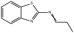 2-Benzothiazolamine,N-propylidene-(9CI) Struktur