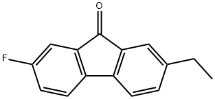 9H-Fluoren-9-one,2-ethyl-7-fluoro-(9CI) Struktur